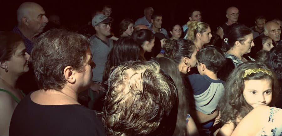 სოფელ გოლასკურში ადგილობრივებმა საპროტესტო აქცია გამართეს