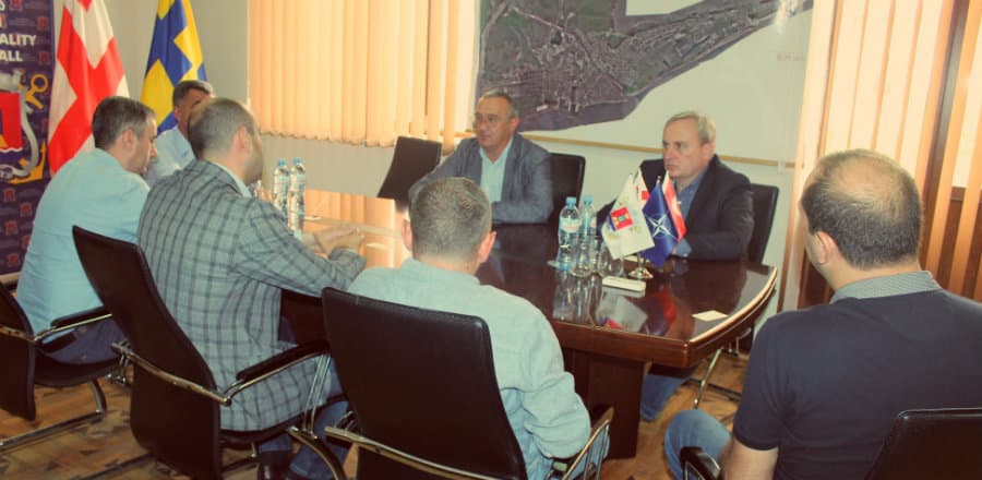 ფოთის მერი და გუბერნატორის მოადგილე თავისუფალი ინდუსტრიული ზონის ახალ დირექტორს შეხვდნენ