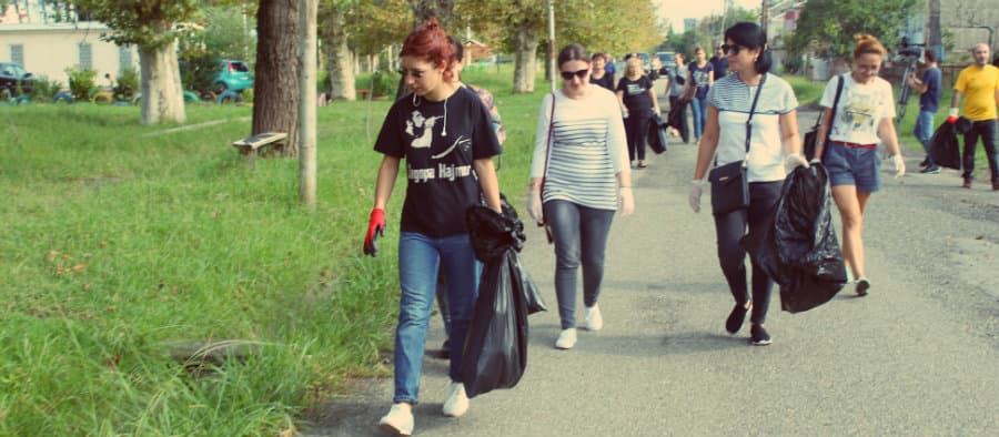 ფოთის მერია კამპანიას “დავასუფთავოთ მსოფლიო”-ს შეუერთდა