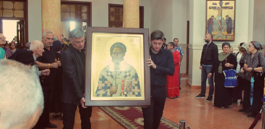 ფოთში წმინდა ლაზარეს ხატი ჩამოაბრძანეს