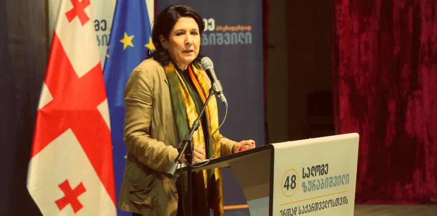 სალომე ზურაბიშვილი – მე, ვიქნები საქართველოს ყველა მოქალაქის პრეზიდენტი