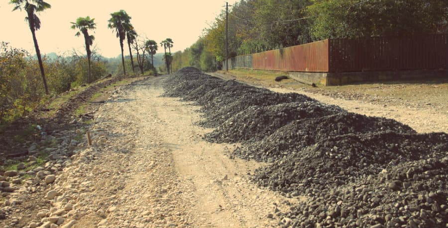 მარტვილში შიდა გზების რეაბილიტაცია მიმდინარეობს (R)