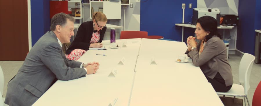 სალომე ზურაბიშვილი აშშ-ს სახელმწიფო მდივნის თანაშემწის მოადგილეს შეხვდა