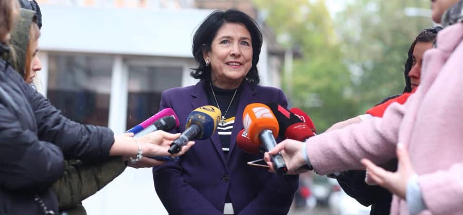 სალომე ზურაბიშვილი – როგორც მომავალი მთავარსარდალი, პატივისცემას ვუცხადებ სამხედრო ძალებს