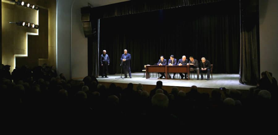 სამეგრელოში მცხოვრებ ვეტერანებს ხელისუფლების წარმომადგენლები შეხვდნენ