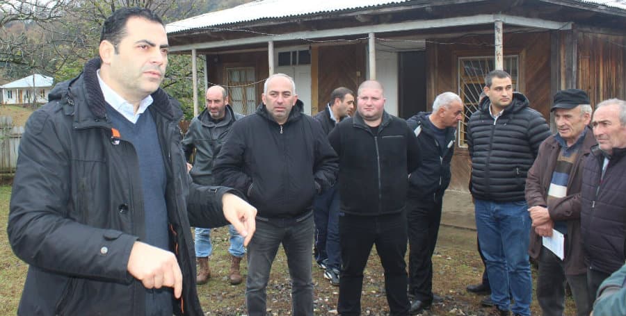 ალექსანდრე მოწერელია რეგიონის მოსახლეობასთან შეხვედრებს განაგრძობს