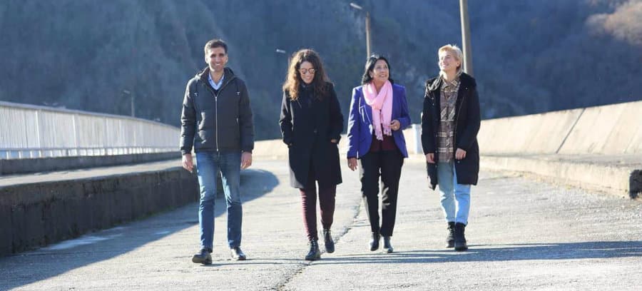 სალომე ზურაბიშვილმა საარჩევნო კამპანია ენგურთან დაასრულდა