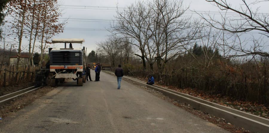 ლია-პალურის გზის სარეაბილიტაციო სამუშაოები გრძელდება