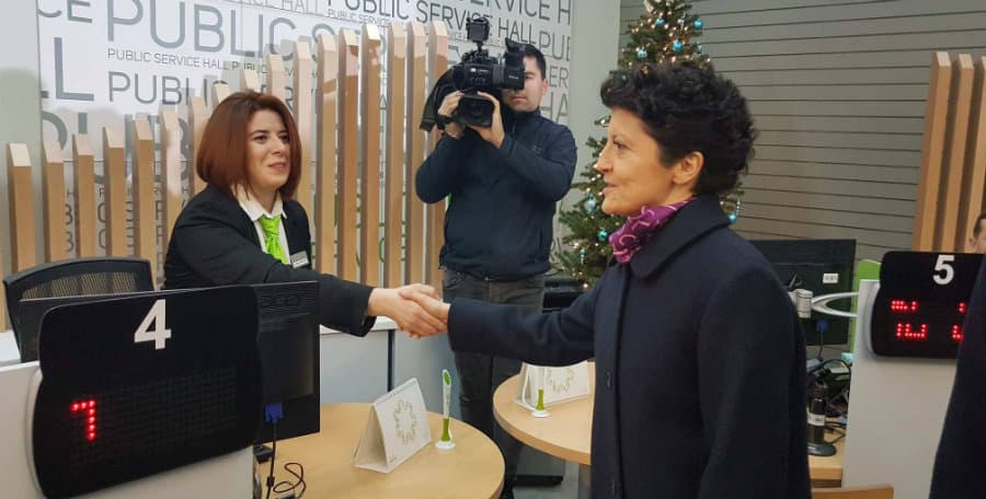 სენაკში იუსტიციის მინისტრმა თეა წულუკიანმა იუსტიციის სახლი გახსნა