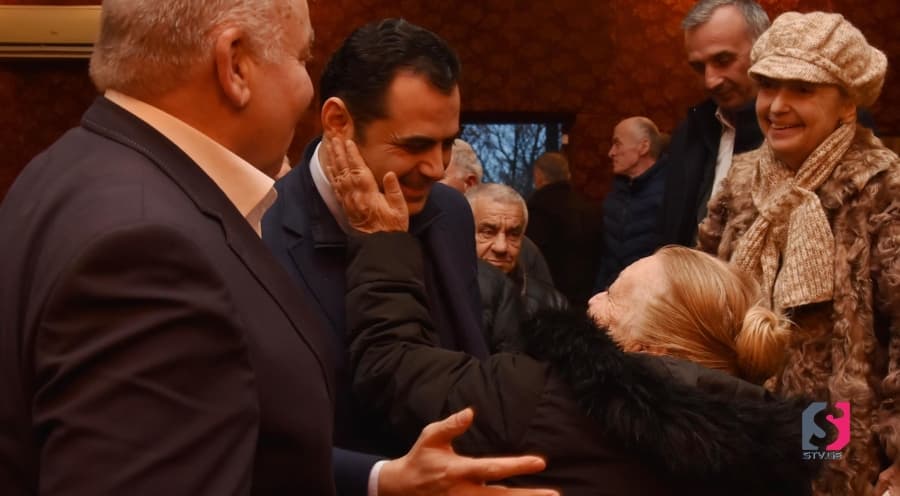 ალექსანდრე მოწერელია ფოთში ხელოვანების პრობლემებს გაეცნო