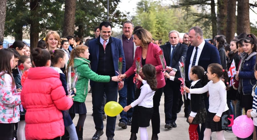 სოფელ ნაგებერაოში ახალი საჯარო სკოლა გაიხსნა