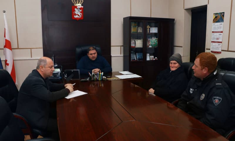 სენაკის მუნიციპალიტეტის მერთან მოქალაქეთა მიღება გაიმართა