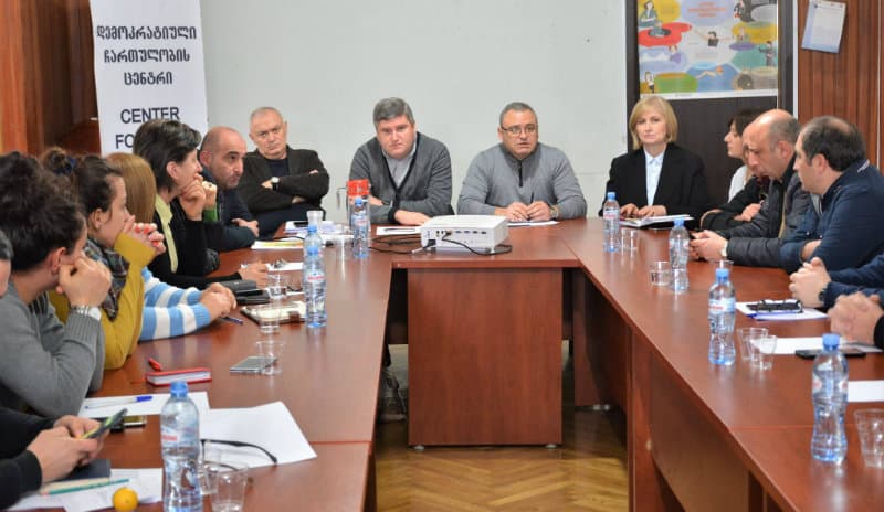 ინფრასტრუქტურული პროექტების საკითხებზე საჯარო შეხვედრა გაიმართა