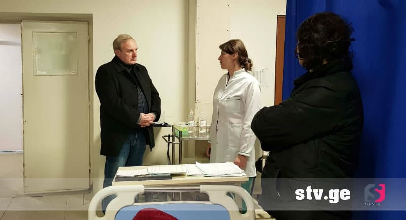 ავტოსაგზაო შემთხვევის შედეგად დაშავებულები ვიცე გუბერნატორმა მოინახულა