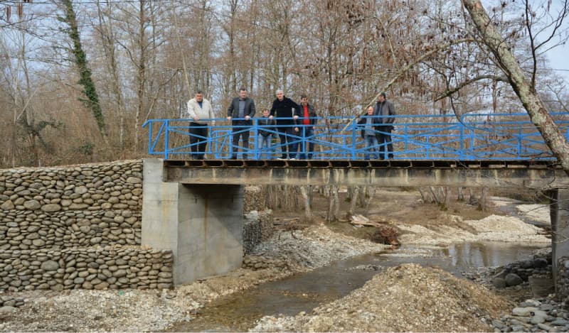 ჩხოროწყუს სოფლებში 2018 წლის სტიქიის შედეგების სალიკვიდაციო სამუშაოები გრძელდება