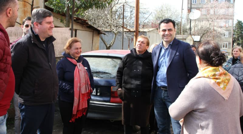 ხელისუფლება ზუგდიდში ადგილობრივების პრობლემებით ინტერესდება