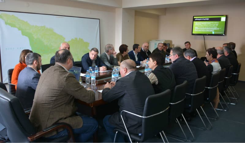 გრიგოლ გიორგაძე ზუგდიდში ადგილობრივი მუნიციპალიტეტების წარმომადგენლებს შეხვდა