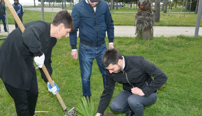 დედამიწის დღესთან დაკავშირებით ანაკლიაში დასუფთავების აქცია მოეწყო
