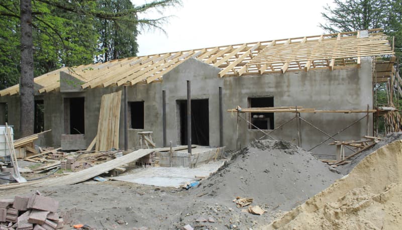 წალენჯიხაში ახალი საბავშვო ბაღის მშენებლობა ინტენსიურად მიმდინარეობს