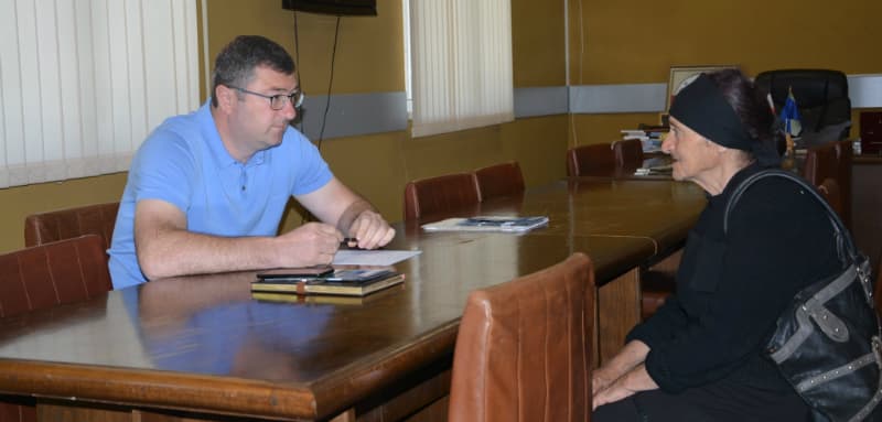 ჩხოროწყუს მუნიციპალიტეტის მერთან მოქალაქეთა მორიგი მიღება გაიმართა