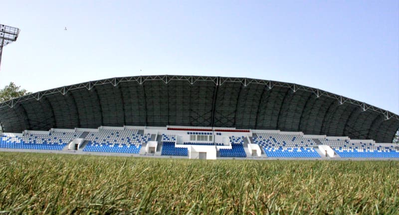 ფოთის ცენტრალურ სტადიონზე პირველი ეტაპის სამუშები დასრულდა