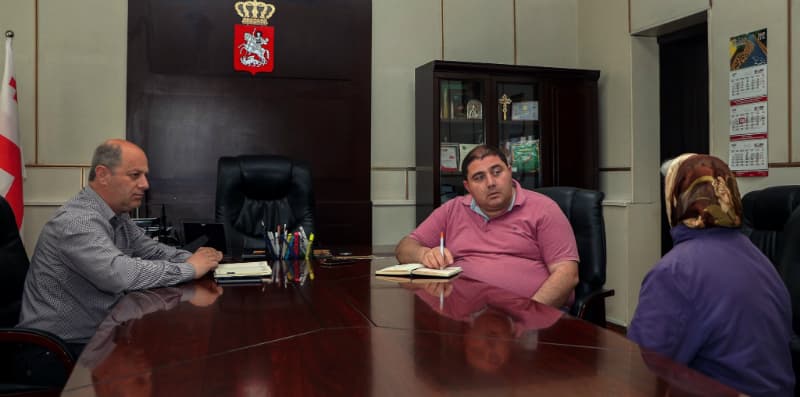 სენაკის მერმა მოქალაქეებთან შეხვედრა გამართა