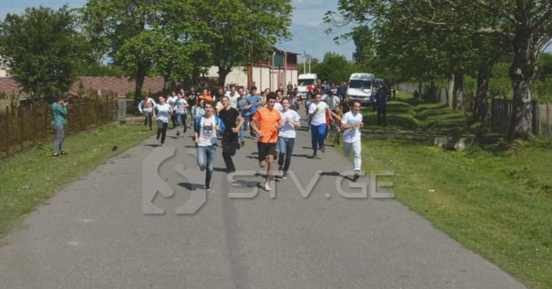 ევროპის დღეების ფარგლებში, საოკუპაციო ხაზთან სიმბოლური გარბენი გაიმართა