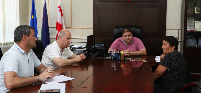 სენაკის მუნიციპალიტეტის მერთან მოქალაქეთა მორიგი მიღება გაიმართა