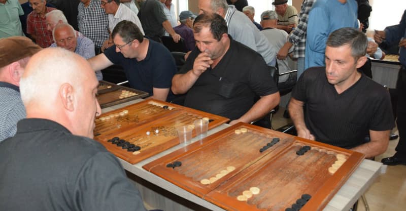 ჩხოროწყუში პირველობა გაიმართა ნარდში