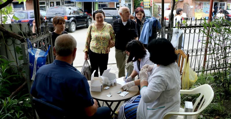 სენაკში ჰეპატიტის მსოფლიო დღე აღინიშნა