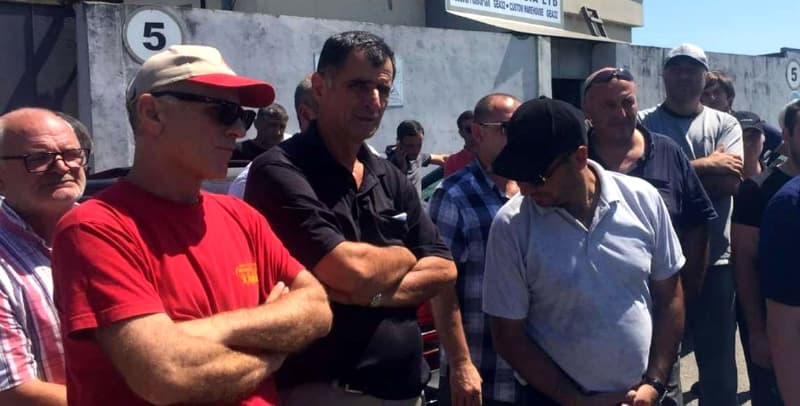 შპს ,,ბარვილ ჯორჯიას” თანამშრომლები გაიფიცნენ