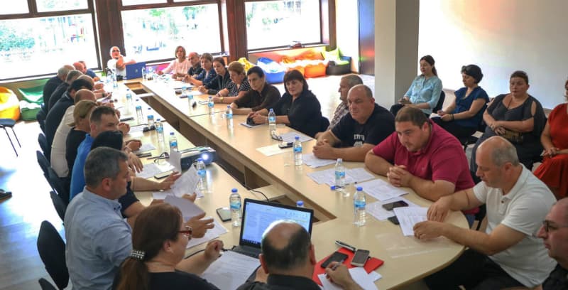 სენაკში შშმ პირთა საკითხებზე მომუშავე საბჭოს სხდომა გაიმართა