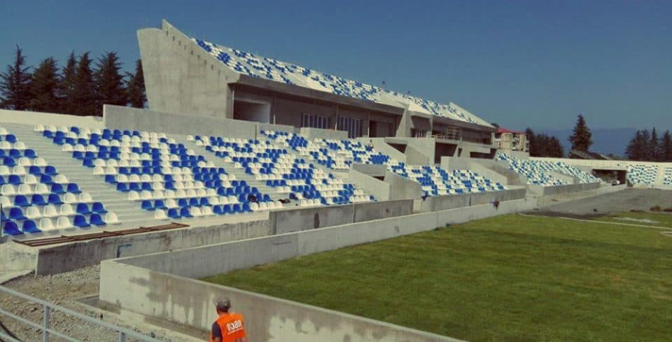 ზუგდიდის სტადიონის მშენებლობაზე ახალი ტენდერი სექტემბერში ჩატარდება