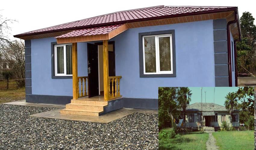 ბოკუჩავების მრავალშვილიან ოჯახს ახალი საცხოვრებელი სახლი გადაეცემა