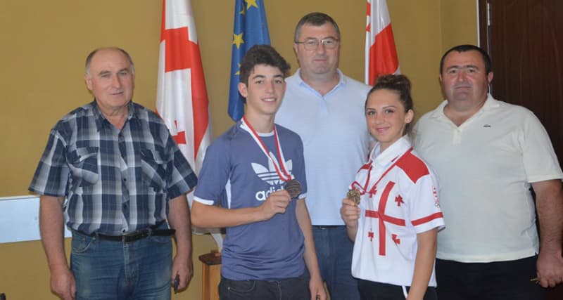 ჩხოროწყუს მერმა სპორტსმენებს მიღწეული წარმატება მიულოცა