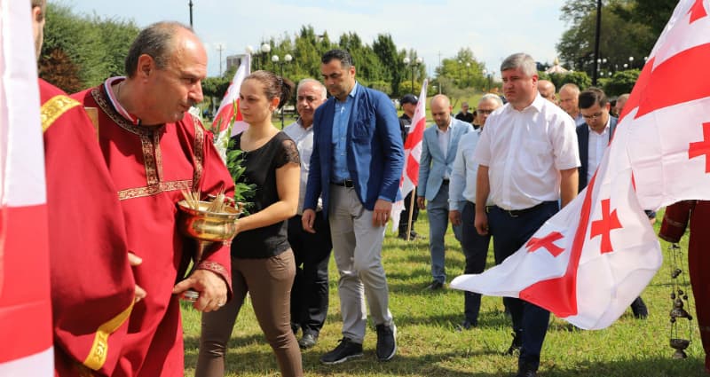 ზუგდიდში 1924 წლის აჯანყებაში მონაწილეთა ხსოვნის დღე აღინიშნა