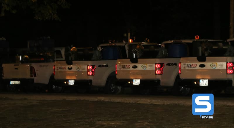 აზიური ფაროსანას საწინააღმდეგო შეწამვლითი სამუშაოები სენაკში