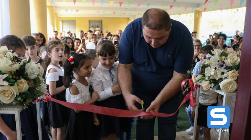 10 წლის შემდეგ სენაკის მესამე საჯარო სკოლაში სასწავლო პროცესი აღდგა