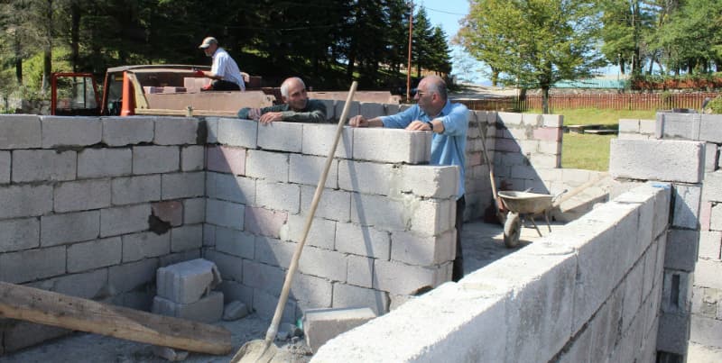 მედანის ადმინისტრაციულ ერთეულში ახალი საექიმო ამბულატორიის მშენებლობა მიმდინარეობს