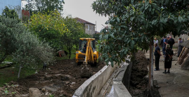 სენაკში სტიქიის ობიექტების სარეაბილიტაციო სამუშაოების ნაწილი დასრულებულია