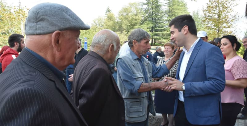 დავით ფარცვანიამ ჩხოროწყუს მუნიციპალიტეტის სოფლებში შეხვედრები გამართა