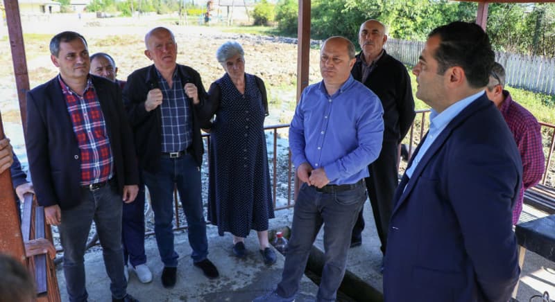 გოლასკურში 7 კილომეტრიანი გზის რეაბილიტაცია მიმდინარეობს