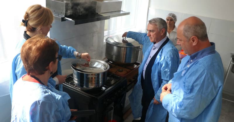 სენაკის სკოლამდელი აღზრდის დაწესებულებებში კვების ბლოკების მონიტორინგი განხორციელდა