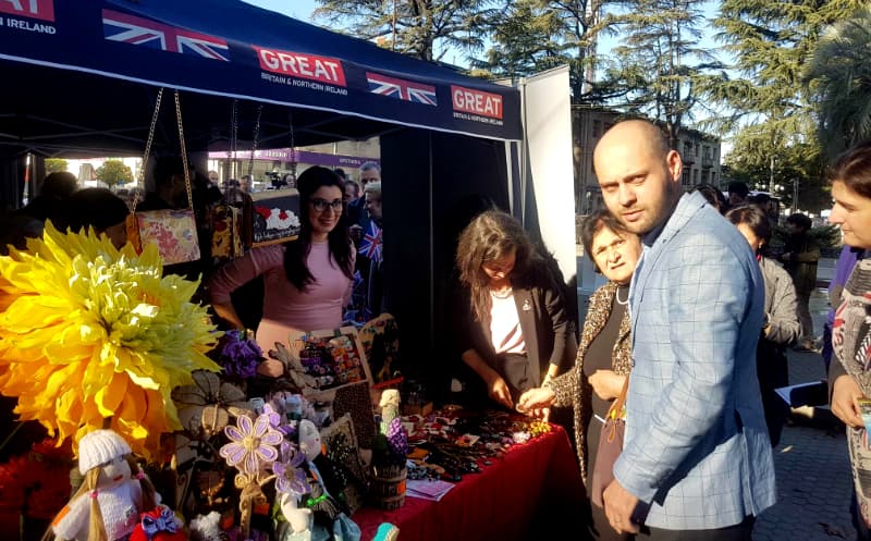 ზუგდიდში, ბრიტანეთის საელჩოს საქმიანობის შესახებ გამოფენა მოეწყო