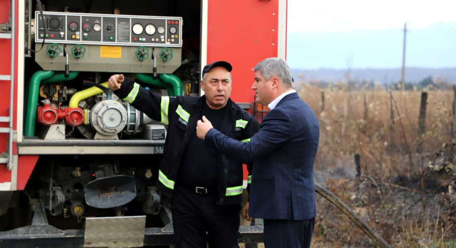 ზედაეწერში შექმნილ ვითარებას ზუგდიდის მერი ადგილზე გაეცნო