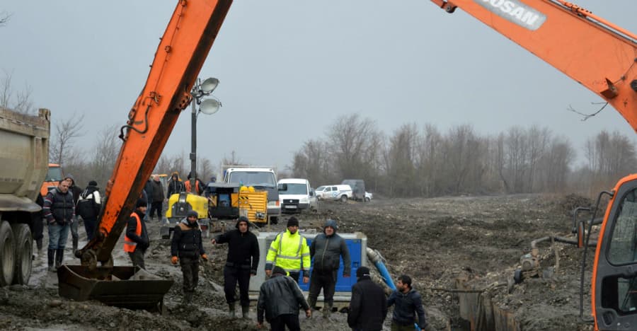 აბაშასა და მიმდებარე სოფლებში წყლის მიწოდება აღდგა