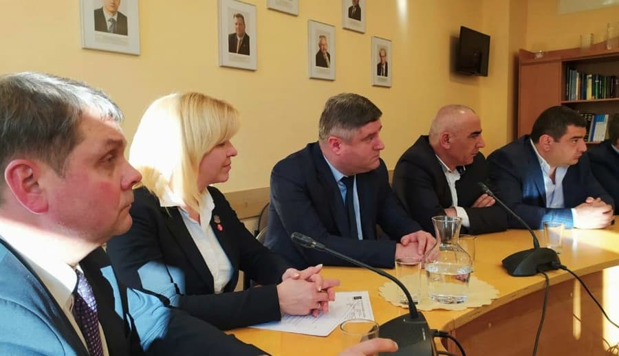 ზუგდიდის მერი, გიორგი შენგელია ლატვიაში იმყოფება