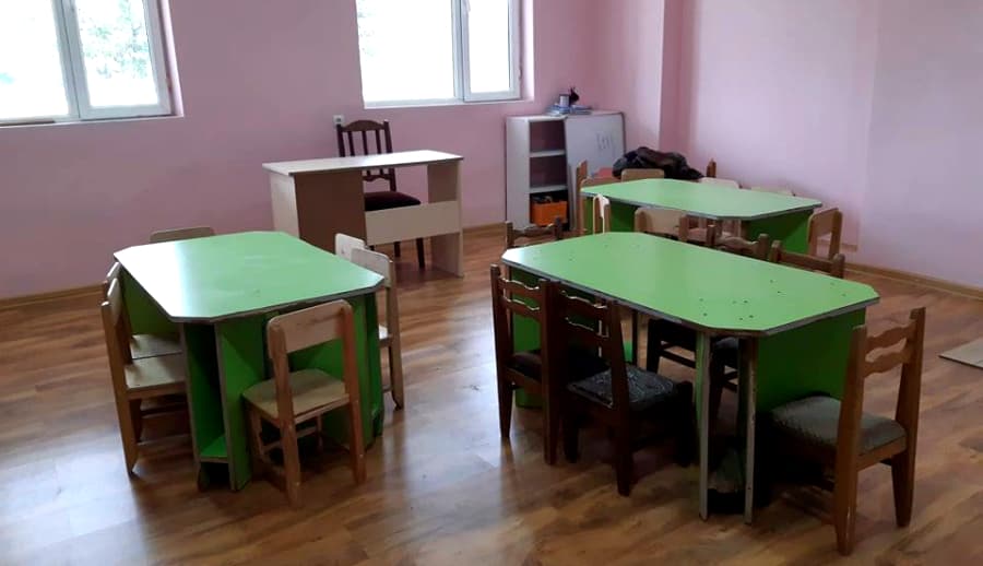 პატარა ფოთის ადმინისტრაციულ ერთეულში საბავშვო ბაღის რეაბილიტაციის მეორე ეტაპი დასრულდა