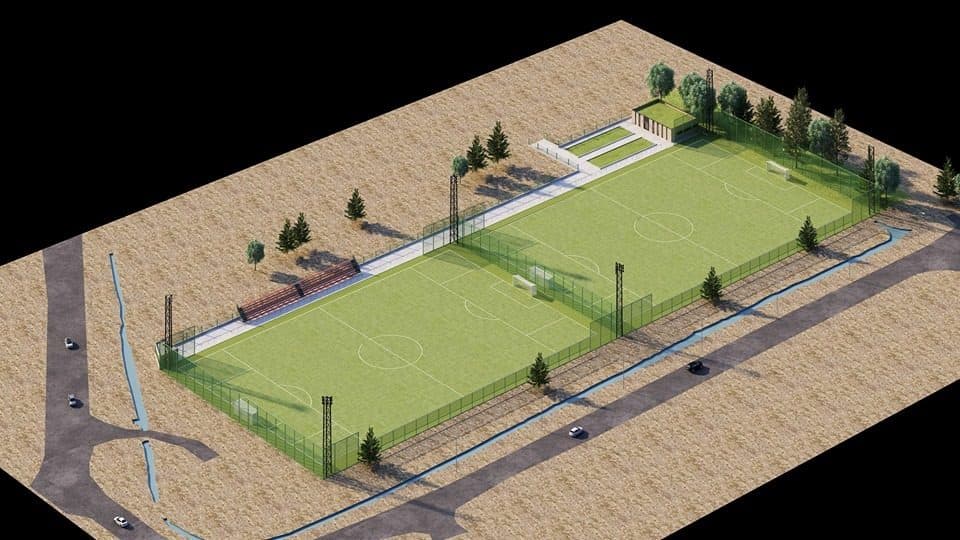 ფოთში საფეხბურთო ტექნიკური ცენტრის მშენებლობა მიმდინარეობს