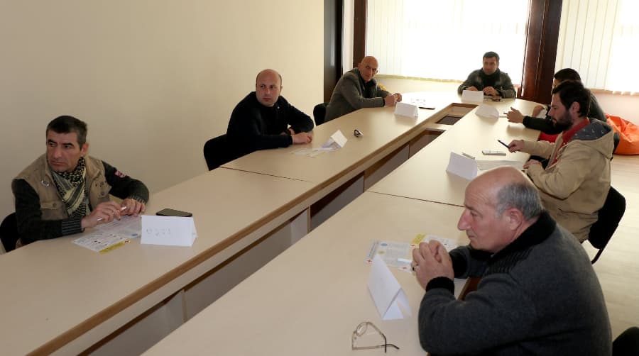 სენაკში მოხალისეებს ტრენინგი ჩაუტარდათ